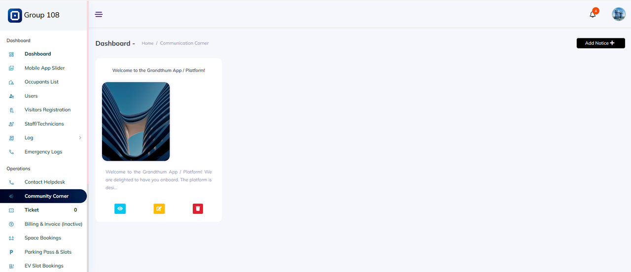 Community Announcements & Broadcasts